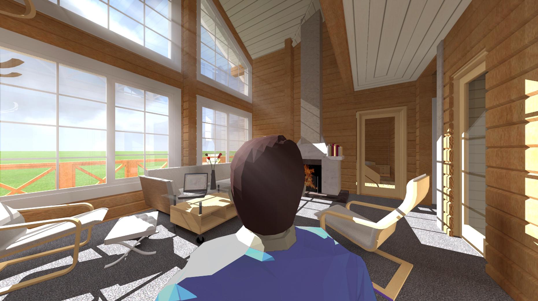 3D проект дома в подарок от строительной компании Хаатка