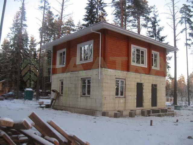 Строительство загородного дома зимой